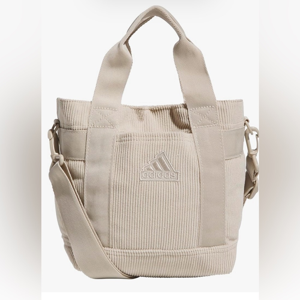 NWT Adidas Corduroy Mini Tote